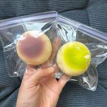 超柔软橡皮泥状奶油面包造型挤压玩具，慢回弹减压解压玩具，适合作为生日礼物送给家人、朋友，或作为派对小礼物 - 彩色 - 查看 3