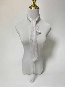 A Stylish And Versatile Women's Scarf - White - View 3