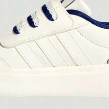 Adidas 幼儿男童 PARK ST AC C 休闲低帮运动鞋 KI4110 - 藍白色 - 查看 4