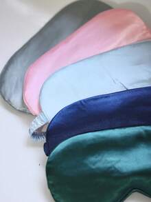 Kit de Máscaras Para os Olhos Adulto de Cetim / Kit de Máscara para Dormir / Máscara de Dormir de Cetim - MULTICOLORIDO - Visão 3