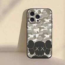 Art K-Kaw-Es Phone Case For Iphone 16 15 11 13 14 Pro Max 7 8 Plus X Xr Xs Max 12mini Black Shell Cover Case.1iphone 17 Pro Case - 混合顏色1 - 查看 2