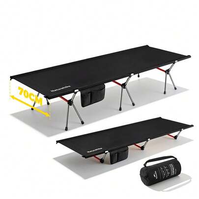 Naturehike 1 pieza Cama plegable militar XJC04 para acampar al aire libre, portátil