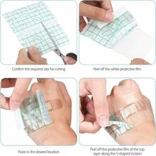 20/100sheets Waterproof Transparent Bandage, Tattoo Aftercare Film Dressing, Stretch Adhesive Patch For Daily Home Outdoor Shower Swimming Use - Multicolor - View 7