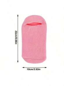 2/1 Pair Reusable Gel Moisturizing Foot Socks - Soft Nourishing Socks, Foot Care Socks, Easy To Clean Lightweight Design, Suitable For Home Foot Care, Cracked Heels And Softening Rough Skin - Multicolor - View 2