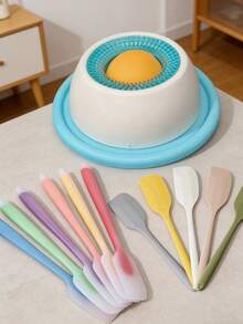 狗狗舔食玩具、互动狗狗玩具、慢食碗、幼犬训练益智玩具、猫咪喂食笼配件、宠物舔食垫、酸奶舔食盘、猫狗慢食碗 - 互动零食碗、促进牙齿健康、防溢慢食碗、猫咪玩具 - 200ml - 查看 4