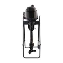 Modern Outboard Boat Motor Cart Foldable Outboard Boat Engine Carrier Black Multi Purposed Engine Stand For Workshops, Docks, Transport Boats - A - View 3