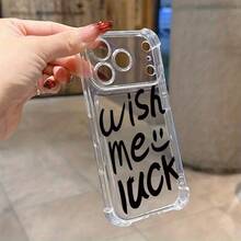 Break The System Phone Case - Fashionable And Simple Letter-Themed Phone Case, Compatible With IPhone 17, 16E, 16, 15, 14, 13, 12, 11 Mini, Pro, Max, Air, X, XR, XSMAX, 8, And 7 Plus, Featuring A Transparent Soft Back For Drop Protection - 混合顏色2 - 查看 7
