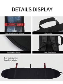 Ski Bag, Ski Gear Bag, Winter Ski Bag, Multi-Function Equipment Bag, 3 Carrying Modes, Lightweight Travel - Multicolor - View 5