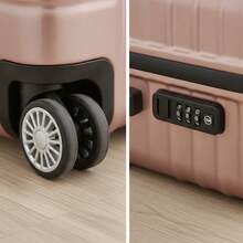 Small 10kg Carry-On Suitcase In ABS With 360° Wheels - Eagle - Rose - View 4