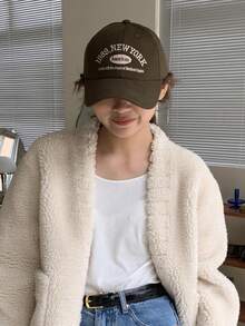 1 件装，夏季新款，防晒帽，夏季女士清新棒球帽，男女时尚遮阳帽，户外旅行多功能刺绣字母 1989 帽，登山夏季遮阳帽，沙滩情侣大檐遮阳帽，休闲卡车司机帽 - 彩色 - 查看 2