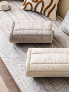 1 tấm bọc ghế sofa nhung dày dặn màu trơn hiệu Silver Fox, thân thiện với thú cưng, chống trượt, chống bẩn, trang trí nhà cửa dịp lễ, bảo vệ đệm ngồi, tay vịn và tựa lưng sofa, phù hợp với sofa 1/2/3/4 chỗ ngồi. - Màu Xám nhạt - Xem 8