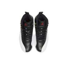 Nike Jordan Air Jordan 12 Retro "Playoffs" Playoffs High-Top Basketball Shoes With Shock Absorption, Slip Resistance, Durability, And A Supportive Fit. Unisex, Black And White, Silver Buckle, 2022 Edition. - CT8013-006 - 查看 4