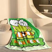 SANRIO Customizable Cartoon Pattern Blanket, 280g Super Soft Custom Heat Transfer Blanket, Ideal Gift For Friends And Girlfriends - Multicolor - View 8