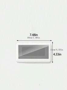 1pc Waterproof Slouchy Mobile Phone, Shower And Wall Bracket Phone Shower Case, Bathroom Waterproof Phone Box Case Mount With Touch Screen Function For Watching Videos And Tv Shows, No Hole Hanging Kitchen Phone Box Holder, Splash-Proof, Touch-Friendly - Compatible With IPhone 15, 14, 13, 12 Pro Max, XS, XR And Phones Under 6.8 Inches - Multicolor - View 2