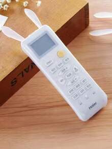 1 cái vỏ bọc chống bụi bằng silicon trong suốt hình con thỏ cho điều khiển từ xa - Vỏ điều khiển từ xa hình thỏ - Xem 5