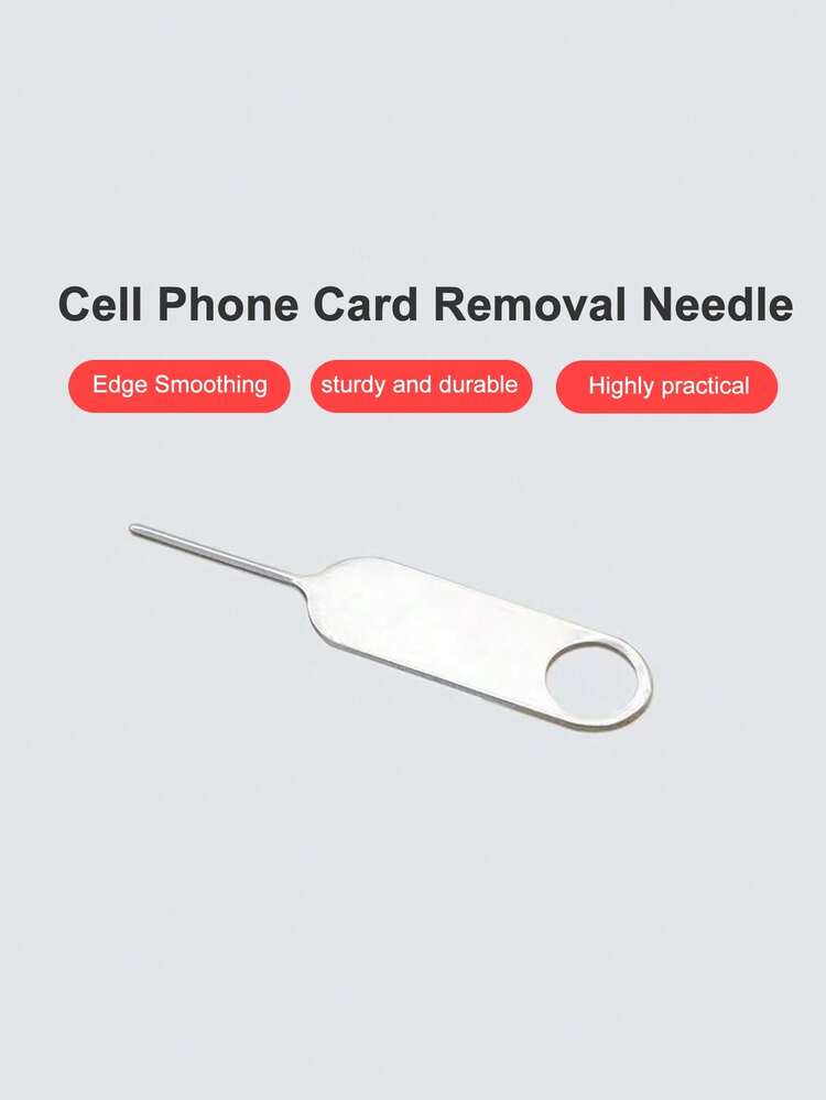 SIM卡托弹出针，兼容所有手机、智能手机、手表、平板电脑拆卸工具，智能手机/平板电脑SIM卡托弹出钥匙工具。带手柄的智能手机视频拍摄三脚架，LINO铝合金电影制作箱。 - 銀色 - 查看 8