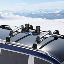 Car Luggage Rack - 4 Paar Ski / 2 Snowboards(465 mm Ladebreite) - View 9