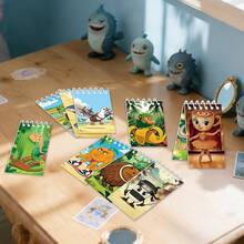 一套/12本 山海经主题笔记本，日程本，儿童记事本，生日礼物，完美的节日礼物，送给粉丝和朋友的礼物 - 彩色 - 查看 10