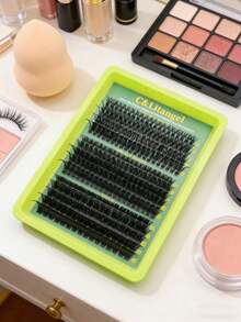 Bộ dụng cụ tự làm mi giả 280 sợi, mi giả từng sợi D Curl (60+80+100D), mềm mại, tự nhiên, dày, dài 10-16mm, đối xứng, siêu mềm và nhẹ, có thể tái sử dụng, bộ nối mi, phù hợp cho người mới bắt đầu, du lịch, sử dụng hàng ngày, đám cưới, hẹn hò, tiệc tùng, kỳ nghỉ. - D - Xem 6