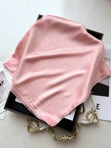 1pc Women's Silk Scarf Shawl Large Square Bandana Beach Towel Headscarf Hair Tie Headwear Clothing Accessories Headband Shawl Bandana Top Headwrap Square Scarf Bandana - Multicolor - View 13