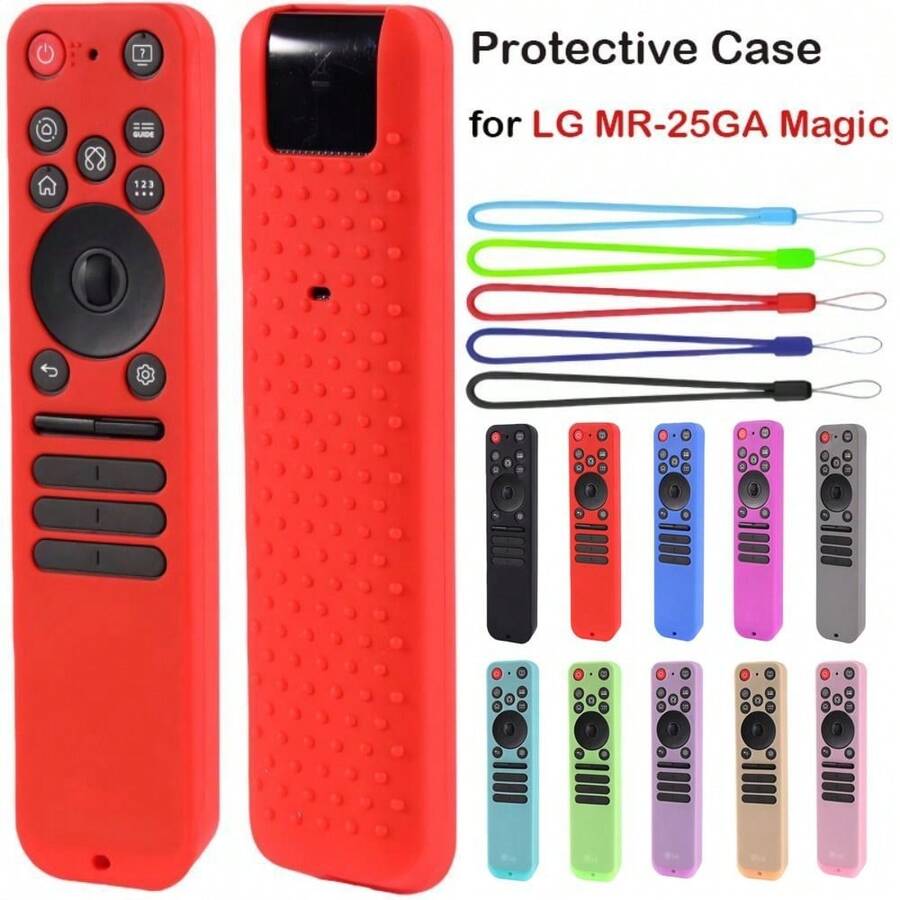 Silicone Protective Case For MR-25GA Magic Remote Controller Cover With Lanyard Shockproof Soft Shell Remote Control Sleeve - Multicolor - View 1