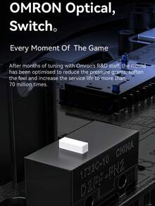 R2镁合金无线鼠标，PAW3950轻量级游戏电竞蓝牙三模式4K/8K鼠标 - 查看 10