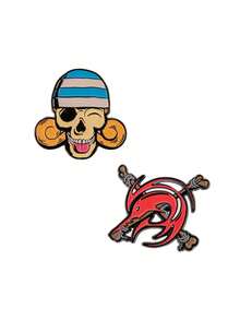 One Piece Officially Licensed Collectible Pins Men's/Women's Brooches Novelty Jewelry Anti-Rust Metal Brooch Zinc Alloy Enamel Pin Anime Backpack Pin Jacket Lapel Pin Collectible Merch Set Toei Animation - Multicolor - View 15