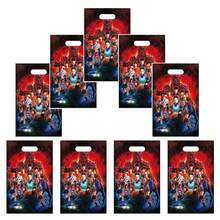 10pcs Theme Party Bags, Random Style Gift Candy Bags For Birthday, Halloween - Multicolor - View 1