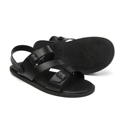 Men's Summer New Soft Bottom Non-Slip Casual Beach Sandals, Lightweight Soft Bottom Beach Slippers