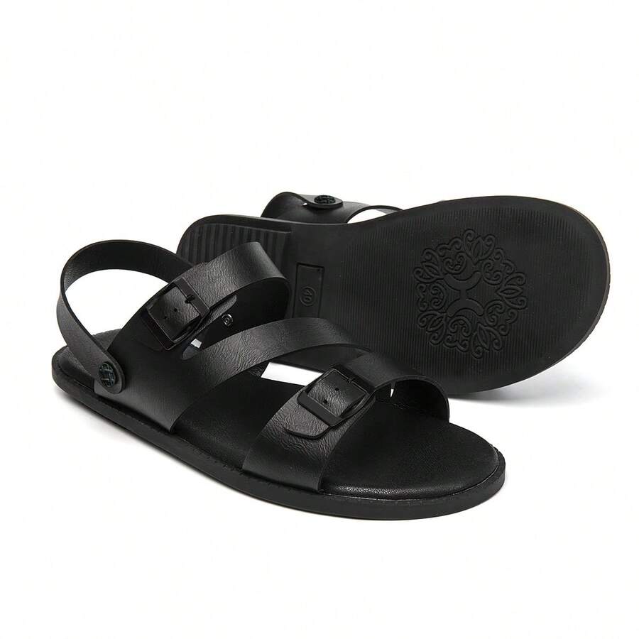 Men's Summer New Soft Bottom Non-Slip Casual Beach Sandals, Lightweight Soft Bottom Beach Slippers