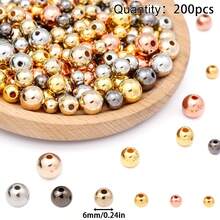 100-1000颗亚克力光滑圆珠,CCB散珠,DIY首饰制作材料,适用于项链、手链、耳环、手工串珠 - diy - 查看 22