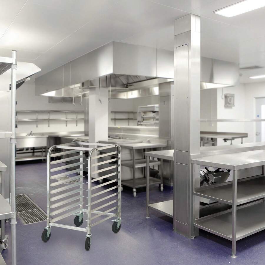 Bun Pan Rack, 10-Tier Commercial Bakery Racks With Brake Wheels, Aluminum Racking Trolley Storage For Half & Full Sheet, Speed Rack For Kitchen Home, Bread Baking Equipment, 26"L X 20.3"W X 39"H - 10-tier - View 1