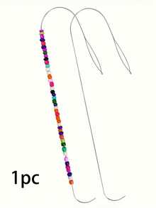 The Third Generation Features Two Large Eye Needles, Clay Bead Needles, And Stainless Steel Needles For Making Bracelets, Necklaces, And Jewelry - Multicolor - View 10