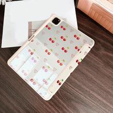 适用于 iPad 10.9/10.2/Air 第五代/Pro 11/第十代/9.7/Air 2/（第七代）/（第八代）/Air 4/5/Pro 11/第十代 10.9 英寸 2022 款智能保护套/Air 13(M3 2025)/Air 11(M3 2025)/Air 11(M3 2025)/11(A16 2025) 的单件式翻盖平板电脑保护套，带笔槽，兼容 iPad 10.9/10.2/Air 5/6/6 Pro/7/7 Pro/Galaxy Tab S10+/S9/A9，具备自动休眠/唤醒功能，时尚的平板电脑配件。 - 彩色 - 查看 3