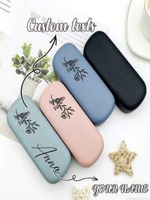 Hộp đựng kính có thể tùy chỉnh tên, Hộp đựng kính cứng in ảnh cá nhân, Hộp đựng kính thời trang cá nhân hóa, Hộp đựng kính, Hộp đựng kính cứng in ảnh đôi có thể tùy chỉnh, Hộp đựng kính, Thiết kế tối giản, Di động, Quà tặng sinh nhật, Quà tặng ngày Valentine, Quà kỷ niệm, Đa chức năng, Thời trang, Du lịch, Ngày của Mẹ, Quà tặng cặp đôi - Nhiều màu - Xem 2