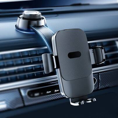 REMAX Universal Car Phone Holder, Dashboard Mount, Adjustable Multi-Angle Phone Holder, Fits 4-7 Inch Phones, Compatible With IPhone And Android, Car Accessories, Essential For Driving