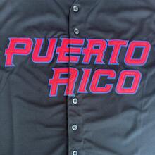 Men's Puerto Rico #21 Clemente World Game Classic  Embroidery Terylene Baseball Jersey Uniform Athletic Clothing Sports Apparel - màu đen - Xem 3
