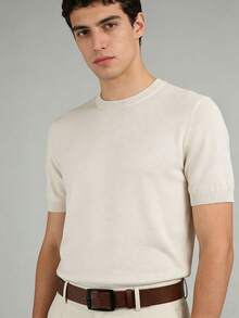 1条电镀扣男士多功能皮带 - 咖啡棕 - 查看 5