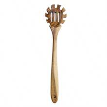 Set de 9 piezas de utensilios de cocina de madera de palo de rosa, espátula de madera, cucharón de sopa, herramientas para utensilios de cocina antiadherentes - Marrón - Ver 18