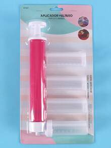 1 Set Manual Cake Decorating Spray Gun, DIY Baking Cake Spray Pump Decorating Tool, Cake Spray Gun Kit, Suitable For Kitchen Cupcake Dessert Decoration - Multicolor - View 10
