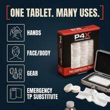 Towel Tablets -% Camping Toilet Paper Tablets, Great Hiking, Travel And Backpacking - Disposable Washcloths, Body Wipes, Paper Towel Coin Tissue -/250/500 Pack - 1 - 查看 5