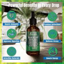 VYXION Pure Soursop 10 In 1 Liquid Drops Extract - Seamoss,Moringa,Black Seed Oil,Turmeric,Oregano Liquid Drops - Healthcare,Fitness,Natural Wellness Blend - 單包 - 查看 6