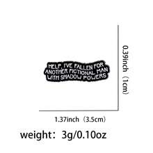 I DON'T NEED YOUR Quotes Enamel Pins Funny Black Phrase Brooch Lapel Pin Badge On Backpack Clothing Accessories Fashion Jewelry Friends Gifts - Black - View 13