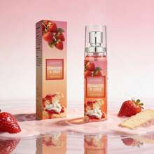 20毫升草莓蛋糕香氛喷雾，专为女性设计，散发着草莓、奶油和茉莉花香的果香花香美食调，持久留香，适合约会场合，是情人节、圣诞节、派对、万圣节、生日的理想礼物，也适合送给父母、情侣和朋友。 - 草莓蛋糕香氛 - 查看 2