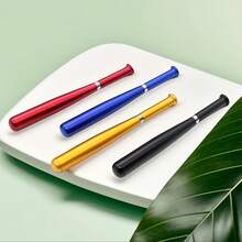 4pcs Fashion Creative Baseball Bat Ballpoint Pens, Gift Pens, Smooth Writing, Comfortable Grip, Exquisite Holiday And Party Gifts - Multicolor - View 7