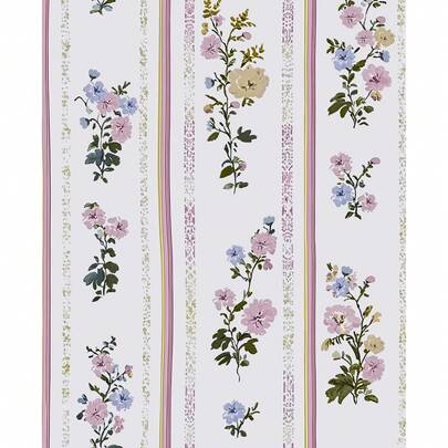 1 Roll Of Sweet And Lovely Plant Floral Wallpaper, Striped Plant Printed Wallpaper, Exquisite Interior Decoration Film, Suitable For Renovating Decorative Wallpaper On Room Cabinets, Various Room Wall Decorati