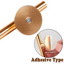 1pc 25cm Golden Round Professional Fingerboard Grind Rail, Aluminum Alloy Material, Durable & Wear-Resistant, Suitable For Advanced Professionals - Gold - View 3