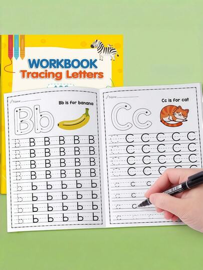 Sách bài tập viết chữ cái tiếng Anh từ A đến Z (viết hoa và viết thường) gồm 32 trang, sách luyện viết chữ cho học sinh.