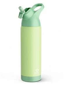 Bình nước giữ nhiệt bằng thép không gỉ 24oz/32oz có ống hút và tay cầm, chống rò rỉ, thiết kế hai lớp giữ lạnh đến 24 giờ, thích hợp cho thể thao và du lịch. - Nhiều màu - Xem 11
