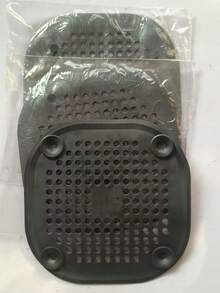 1/2/3 miếng nắp cống silicon vuông có móc giữ tóc, kích thước thông dụng, dễ dàng lắp đặt cho bồn tắm, nhà bếp và phòng tắm, trang trí phòng tắm tại nhà, trang trí mùa thu trở lại trường - Xám - Xem 19